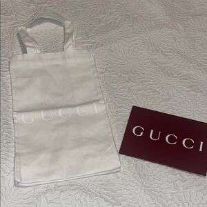Gucci White Tote